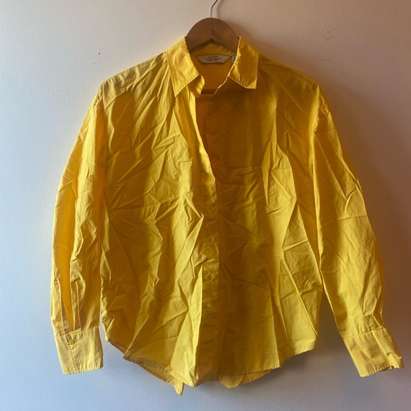 & other stories yellow blouse - Picture 1 of 3
